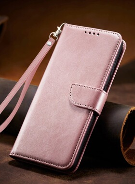 适用三星s26ultra手机壳galaxys26+时尚皮革s26十侧翻盖式皮套s26u前后全包plus磁扣uitra插卡套utral带挂绳