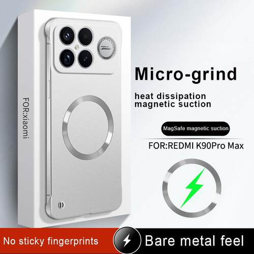 适用小米pocof8pro手机壳poco f8ultra简约磨砂xiaomi防指纹f7u超薄uitra无边框硬壳海外版f7por散热case磁吸