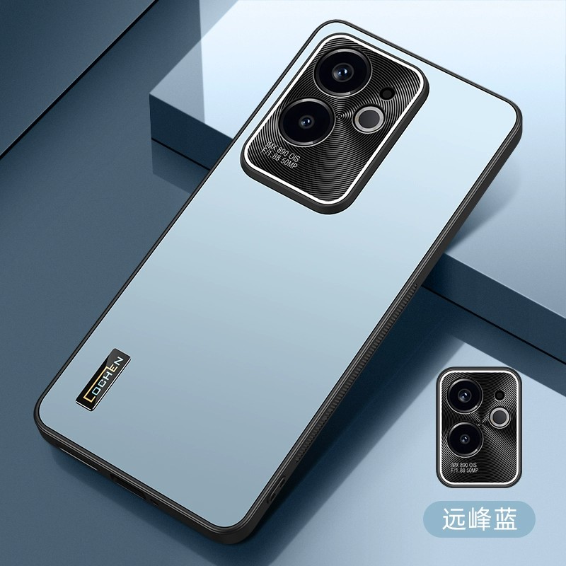 适用realme真我gt6手机壳realmegt6高级感磨砂rmx3800防指纹oppogt金属镜头oppo全包硅胶后壳gr6散热g6t6新款