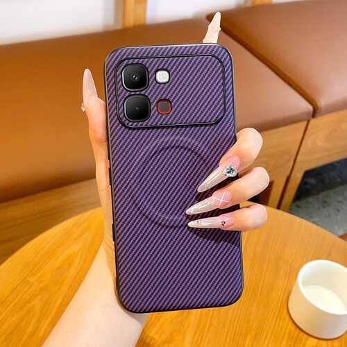 适用传音Infinixnote60pro手机壳Infinix note60商务碳纤维纹noteedge防指纹5g全包后壳edge超薄磁吸case新品