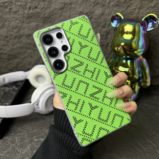 s23u鎏金字母uitra全包保护壳ultr超薄防滑s9380磁吸9280新品 个性 适用三星s25ultra手机壳galaxys24utral时尚