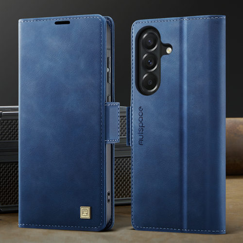 适用三星a56手机壳Samsunga18简约皮质a57翻盖式皮套a07两面5g全包a36磁扣a16防摔a276b插卡套a1760钱夹a5660