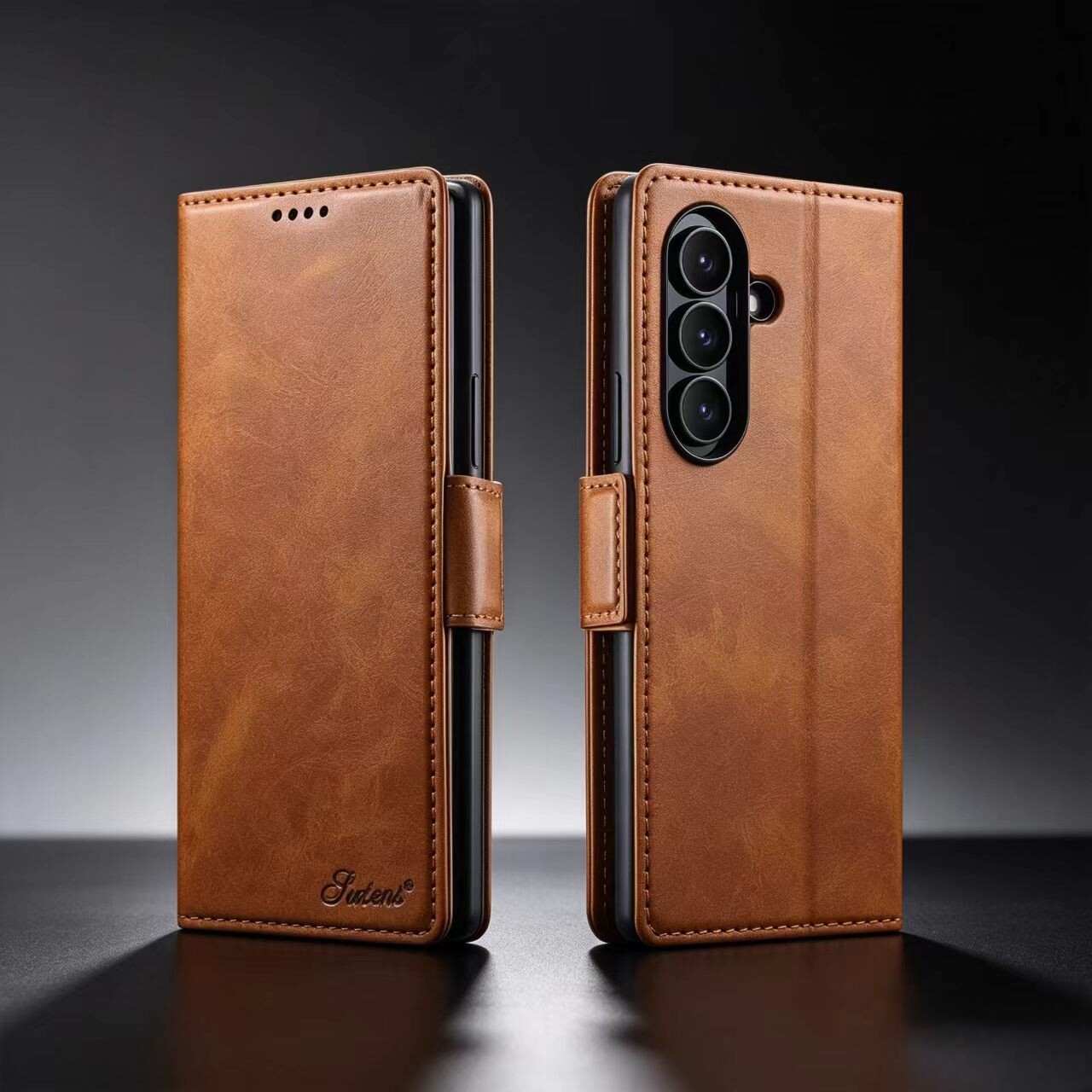 适用三星zfold8ultra手机壳Samsung fold7翻盖式皮套z8u掀盖保护套zflod7前后带盖ford8utra磁扣F9760插卡片