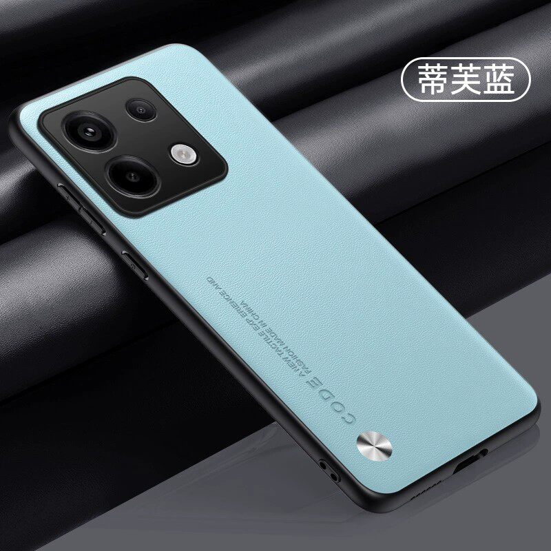 适用红米note13手机壳redminote13pro十简约素皮小米noto13por+全包镜头保护套nont超薄pr0加皮革135G新品not