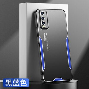 适用vivoy20手机壳y30g简约磨砂金属vivo丫30全包镜头后壳y3og标准版超薄V2034A散热vovoy防指纹voviy男case