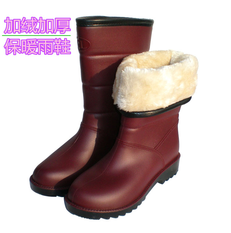Chaussures - bottes caoutchouc homme pour hiver - semelle tendon - Ref 963402 Image 1