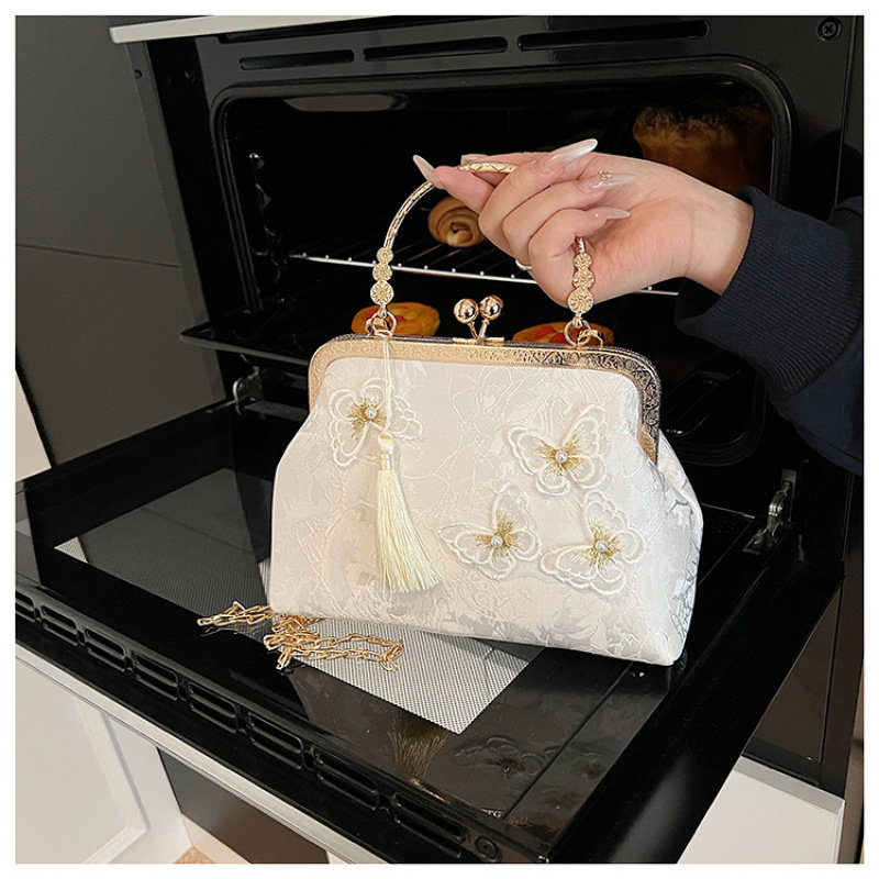 国风手工包中式立体花朵包包宴会珍珠小包休闲链条口金包,箱包皮具/热销女包/男包,手拿包,淘宝优惠券,粉丝福利购,淘宝优惠卷