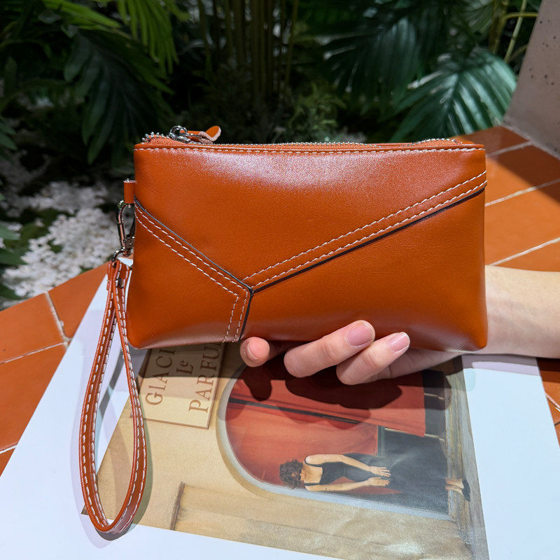 真皮买菜钥匙零钱包小手包钱包纯牛皮手拿包手拎手机包女轻便百搭,箱包皮具/热销女包/男包,手拿包,淘宝优惠券,粉丝福利购,淘宝优惠卷