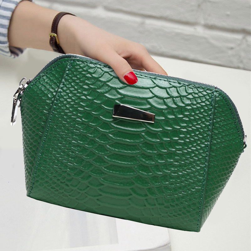 2020新款皮手机包真皮零钱包包女斜挎贝壳包迷你链条小包手拿包