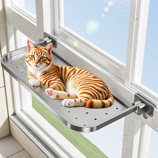 猫吊床窗户猫窝四季通用猫咪晒太阳神器玻璃窗沿挂床猫床夏季架子