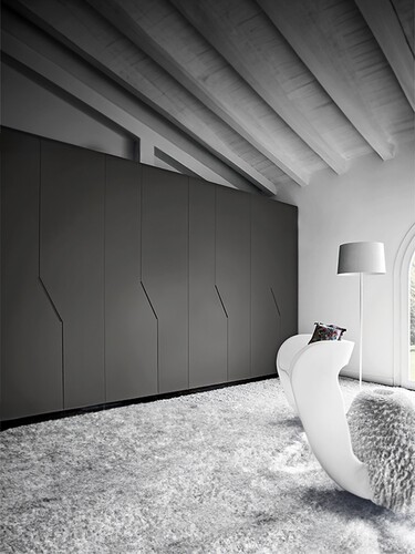 定制整体衣柜简单现代卧室组合开门衣柜面板家具四门木制斯堪的纳