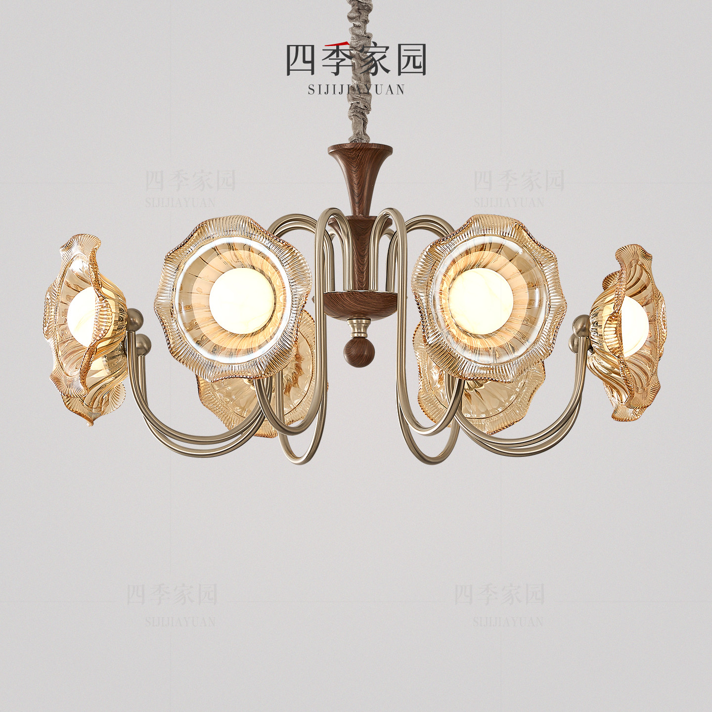 客厅吊灯法式中古风vintage新款美拉德复古餐厅主卧室灯2026新款图片