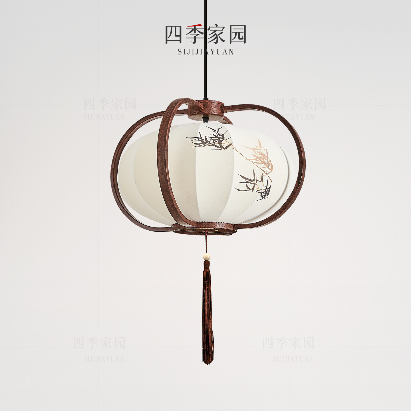 宋代美学布艺吊灯客厅卧室玄关走廊竹叶刺绣流苏古典新中式灯具,家装灯饰光源,床头/玄关/吧台/过道吊灯,淘宝优惠券,粉丝福利购,淘宝优惠卷