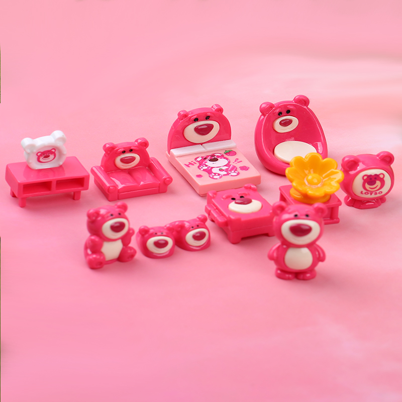 俏妮妮草莓熊电视机行李箱