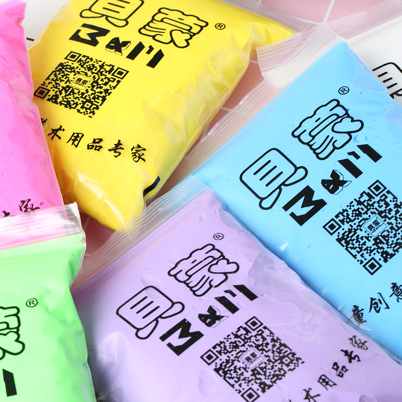色可选100g环保俏妮妮超轻粘土