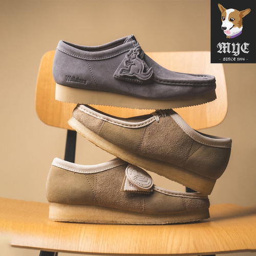 CLARKS其乐男士复古袋鼠鞋