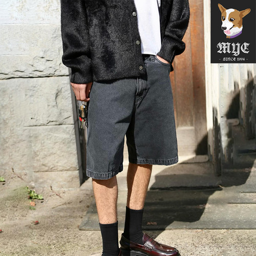 Carhartt WIP Landon Short 水洗口袋复古宽松牛仔短裤 25SS