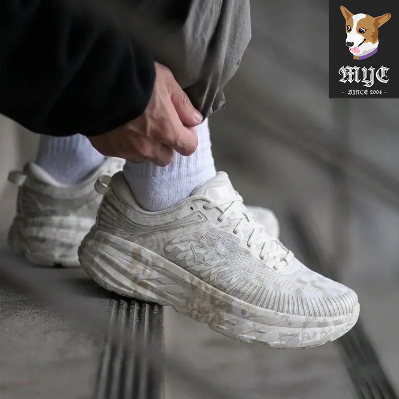 Hoka One One Bondi 7 邦迪7网布运动百搭舒适低帮休闲鞋 1110518