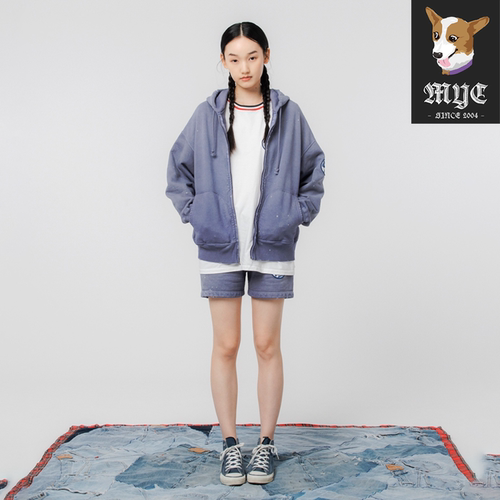 折扣BOWWOW BOAT CLUB SWEAT SHORTS 做旧水洗运动休闲短裤25SS