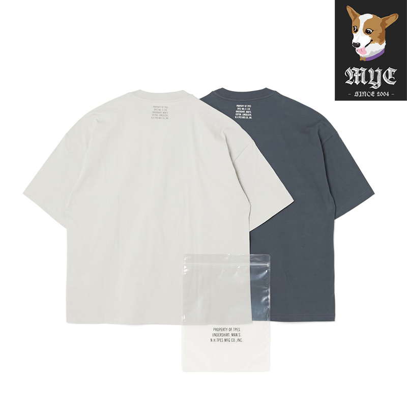 N.HOOLYWOOD N.HOOLYWOOD-2PACK T-SHIRT 长短袖纯色百搭T恤上衣