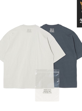 N.HOOLYWOOD N.HOOLYWOOD-2PACK T-SHIRT 长短袖纯色百搭T恤上衣