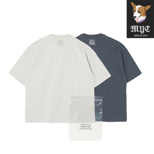 N.HOOLYWOOD N.HOOLYWOOD-2PACK T-SHIRT 长短袖纯色百搭T恤上衣