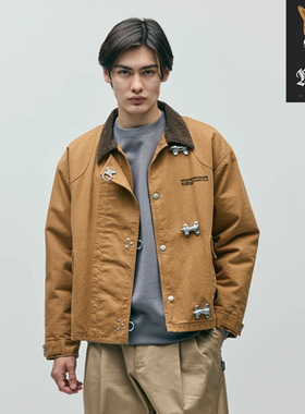 NEIGHBORHOOD FIREMAN JACKET 工装刺绣口袋夹克外套上衣 25AW