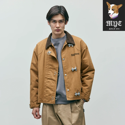 NEIGHBORHOOD FIREMAN JACKET 工装刺绣口袋夹克外套上衣 25AW