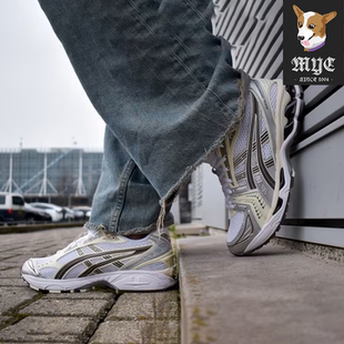 亚瑟士Asics GEL KAYANO 1202A056 男女银色复古运动休闲跑步鞋