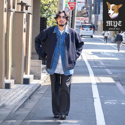 NANAMICA Polyester Twill Club Pants 日产直筒休闲双褶西裤26SS