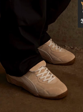 彪马PUMA x REPRESENT King Indoor 棕色低帮联名休闲鞋403454-01