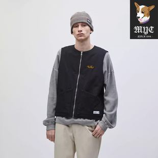 VEST WORK 工装 拉链无袖 25SS NEIGHBORHOOD 背心马甲 PADDED