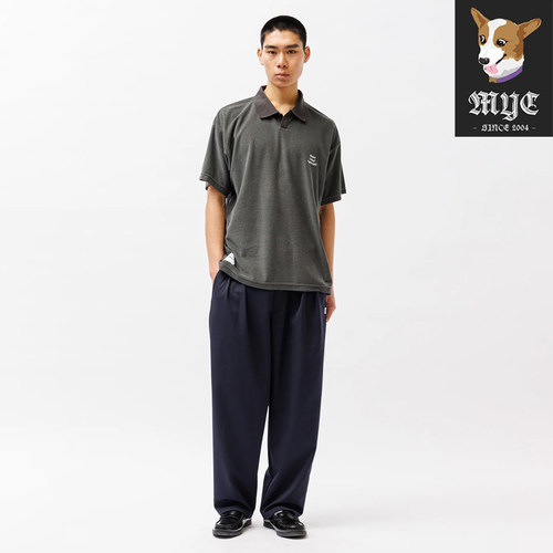 WTAPS TRDT2501 / TROUSERS / WOPL. TWILL 直筒双褶休闲长裤26SS