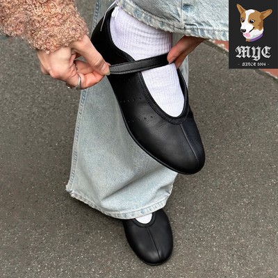 阿迪达斯Adidas STAN SMITH BALLET女子芭蕾风玛丽珍薄底鞋JQ6939