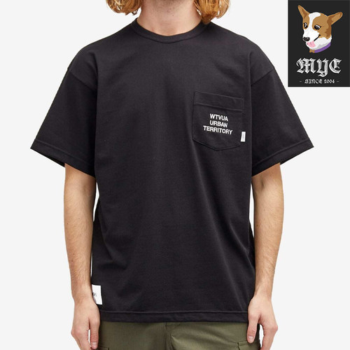 WTAPS WUT / PLAIN / SS / COTTON隐藏款印花LOGO短袖T恤24FW