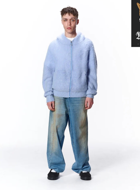 JIEDA OVER WRAP DENIM PANTS 宽松做旧设计感休闲街头牛仔裤25AW