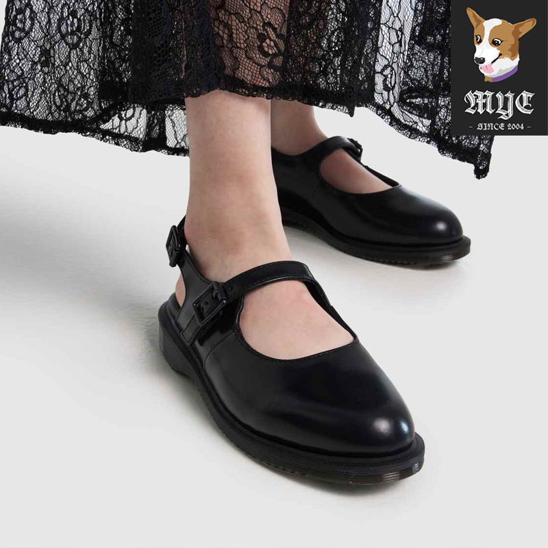 DR. MARTENS马丁MADALINE 女款皮革百搭休闲厚底玛丽珍 42132001