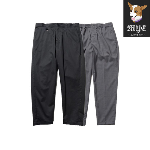 SOPHNET纯色锥形简约长裤通勤男