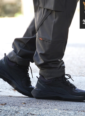 萨洛蒙Salomon ODYSSEY ELMT LOW 全黑低帮减震休闲运动鞋 473766