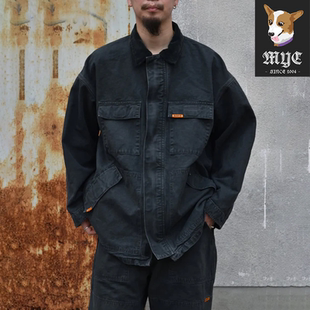 多口袋牛仔外套 宽松复古长袖 24FW VEST N.HOOLYWOOD