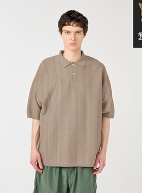折扣NANAMICA Knit Polo Sweater/Tee 夏季针织短袖水洗T恤26SS