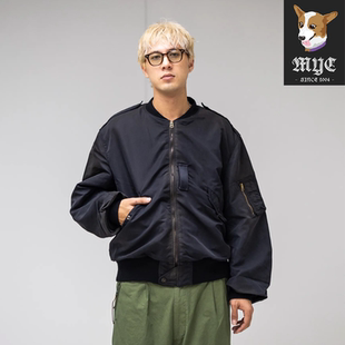 BOWWOW L-2B FLIGHT JACKET AGED 短款无领防风廓形飞行夹克外套