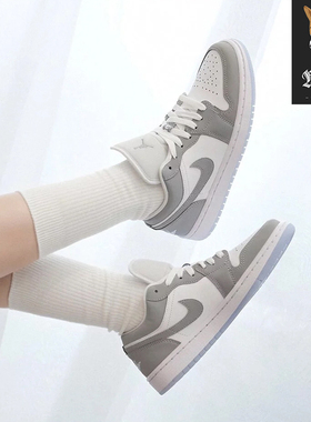 耐克Nike Air Jordan 1 Low 男子经典复古低帮运动板鞋DC0774 105