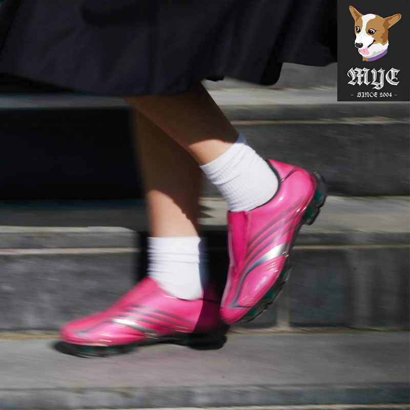阿迪达斯Adidas F50 ADIFRAME 复古休闲运动一脚蹬足球鞋 JQ9556