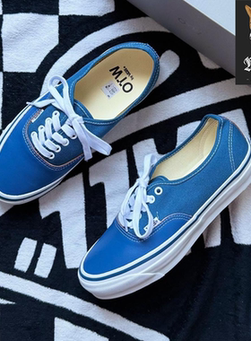 范斯VANS x KITH Authentic 44 OTW 舒适纯色低帮板鞋VN000Z3TBLK