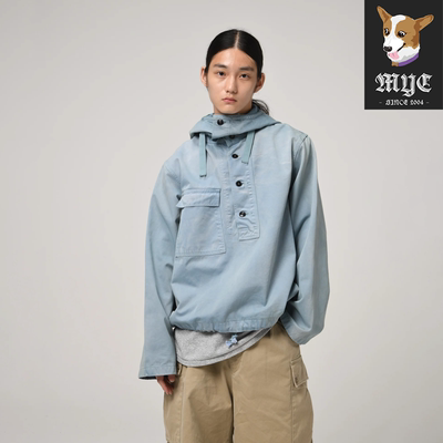 BOWWOW USN SALVAGE PARKA 做旧连帽冲锋夹克外套 26SS