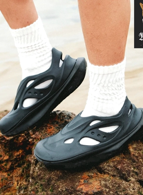 索康尼Saucony CRADLE YAT男女同款休闲舒适一脚蹬洞洞鞋S79082-2