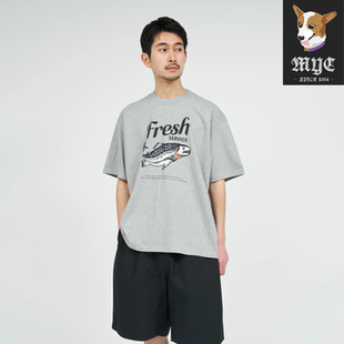FRESH SERVICE CORPORATE PRINTED S/S TEE 宽松印花短袖T恤 26SS