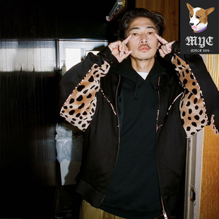 MARIA CARDIGAN LEOPARD MOHAIR 豹纹拼色夹克外套 HEAVY WACKO