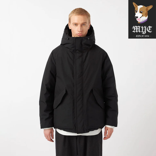 NANAMICA GORE-TEX Down Coat 连帽保暖纯色口袋羽绒大衣25FW